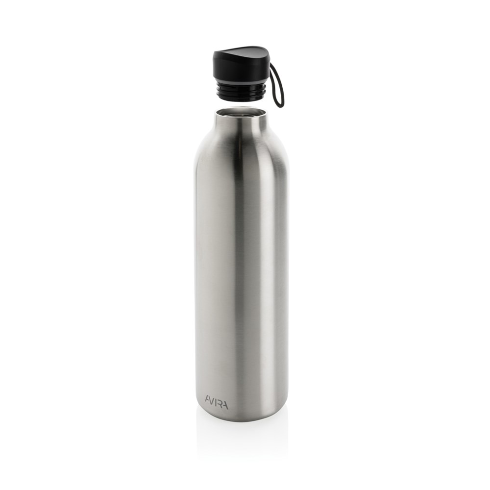 Avior Steel ThermoFlasche 1L – Innovatives Werbegeschenk mit Logo für Events