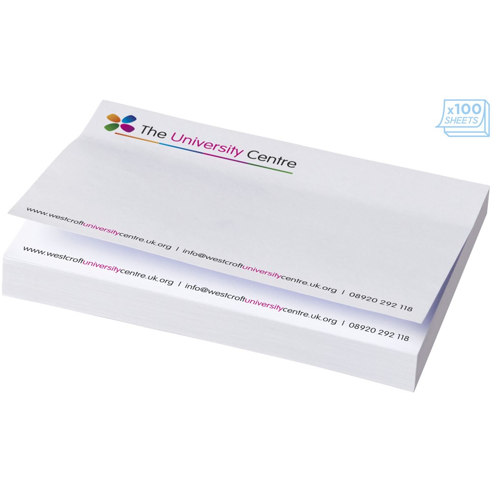 Sticky-Mate® Haftnotizen 150x100mm - Perfektes Werbegeschenk mit Logo