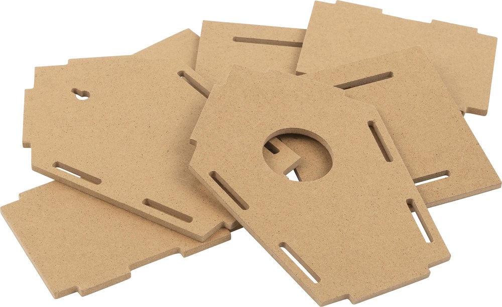 Vogelhaus 'Taylor' Holz Steck-Bausatz – Ideal für kreative Werbeartikel mit Logo