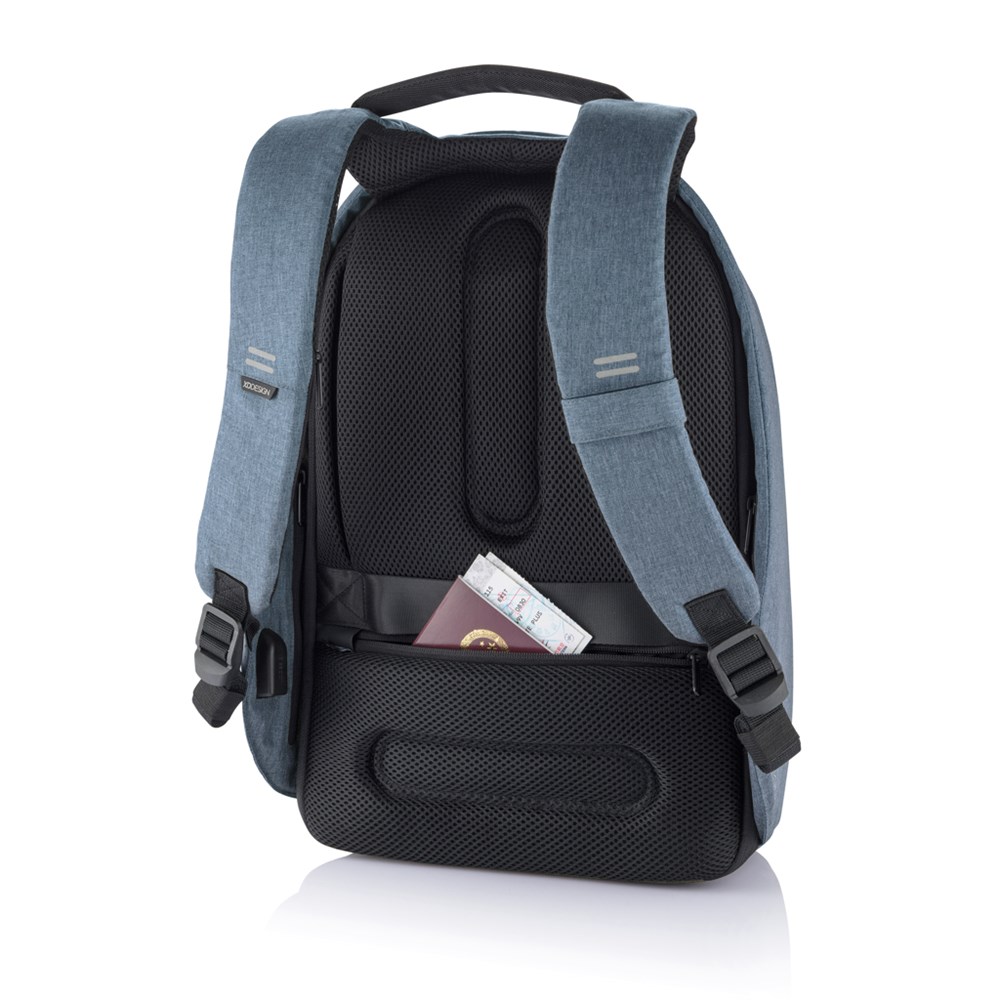 Bobby Hero Small Anti-Diebstahl-Rucksack rPET Edition – Ideal für Events und Messen