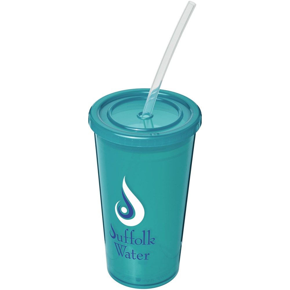 Strahlender Isolierbecher 350 ml - Ideal für Events und Messen mit Logo