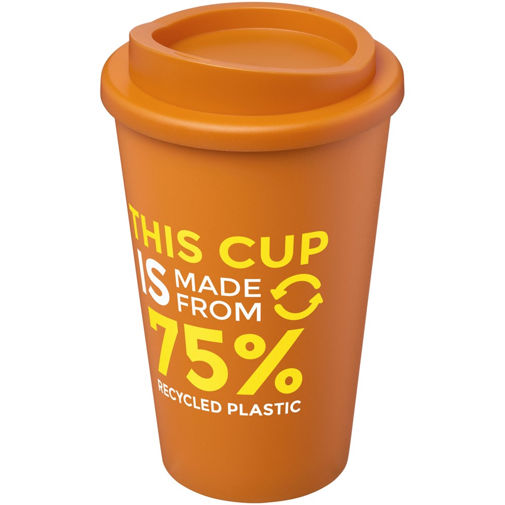 EcoCup 350 ml - Recycelter Isolierbecher für Werbegeschenke mit Logo