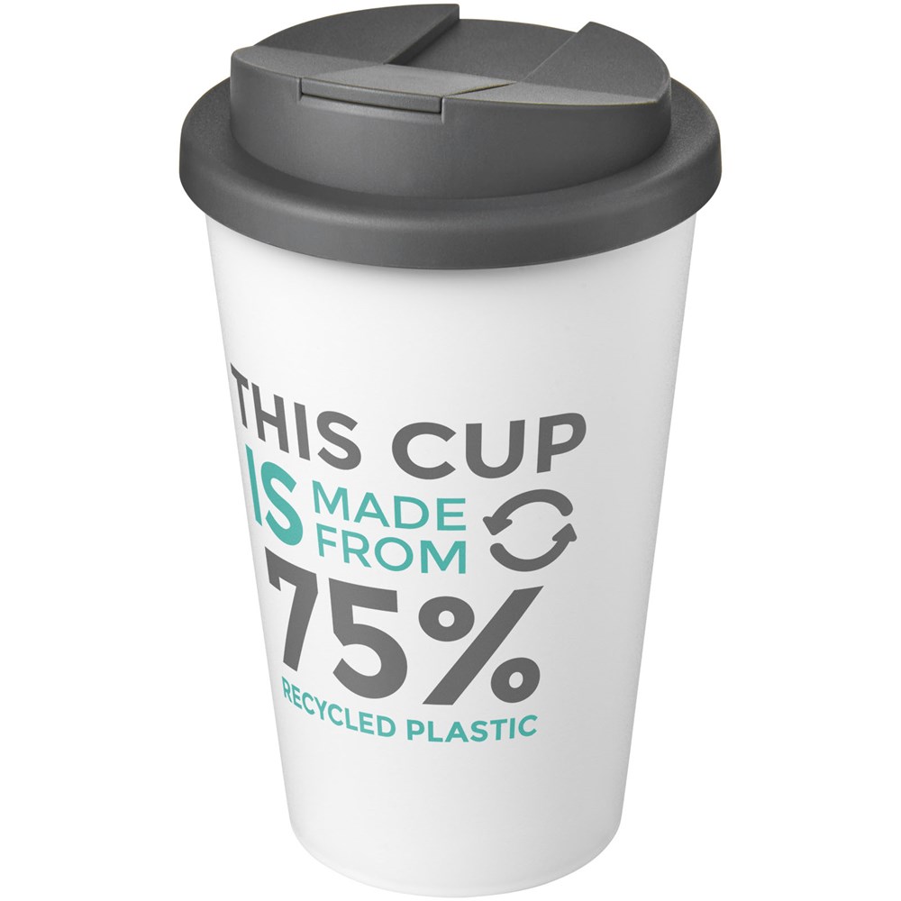 Americano® Re-Cup 350ml – Werbeartikel mit Logo, auslaufsicherer Clipdeckel