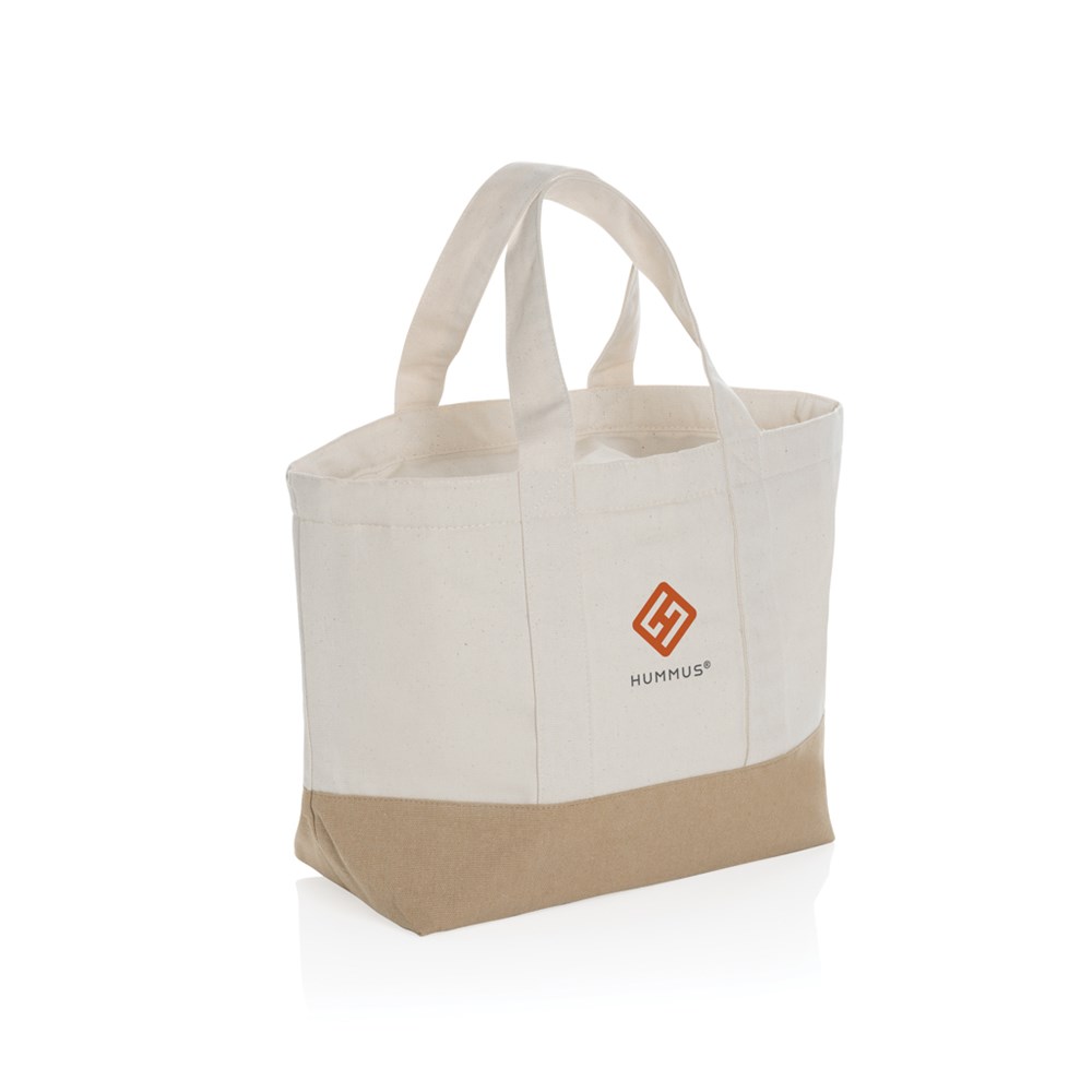 Impact Aware rCanvas Kühltasche ungefärbt 8 Dosen – Perfekt für Events und Messen