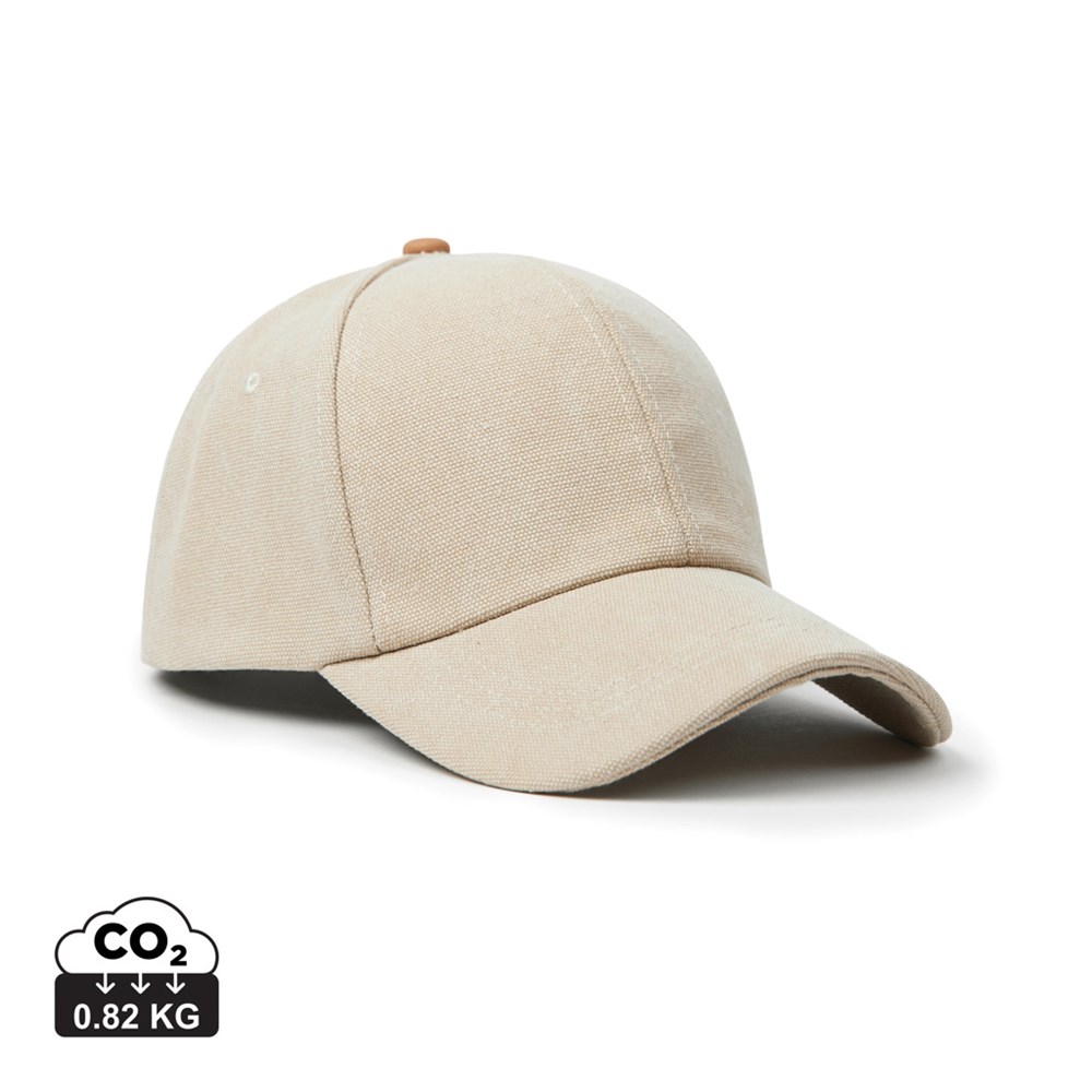 Canvas-Cap Bosler AWARE™ aus recyceltem Material – Vielseitiges Werbegeschenk mit Logo