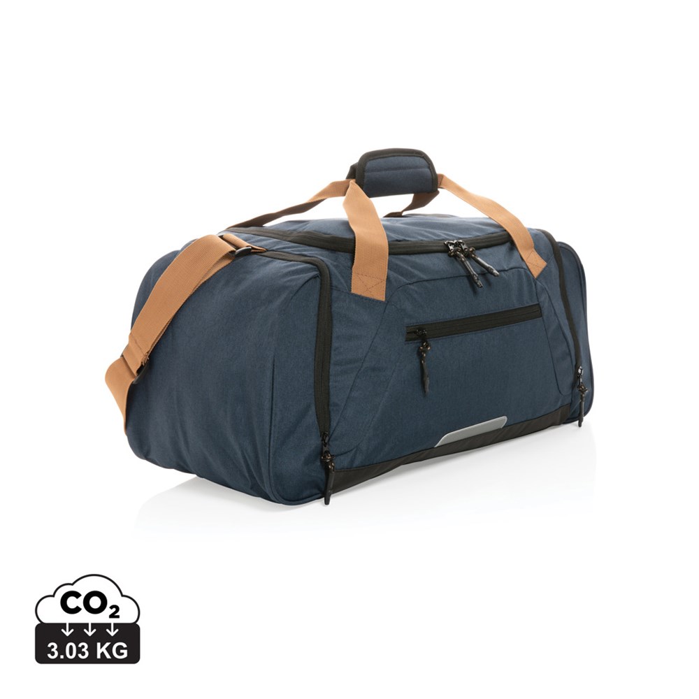 Impact AWARE™ Urban Outdoor Weekender, recyceltes Polyester – Ideales Kundenbindungsgeschenk mit Logo