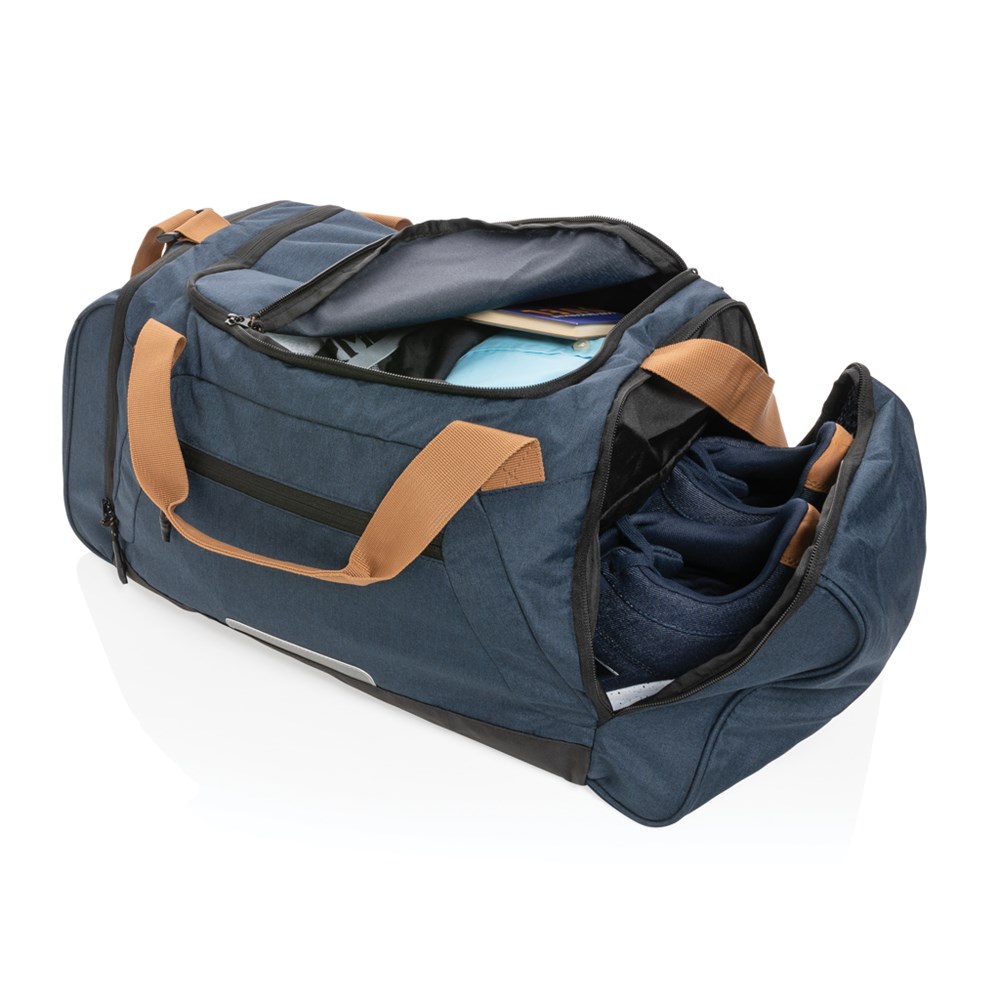 Impact AWARE™ Urban Outdoor Weekender, recyceltes Polyester – Ideales Kundenbindungsgeschenk mit Logo