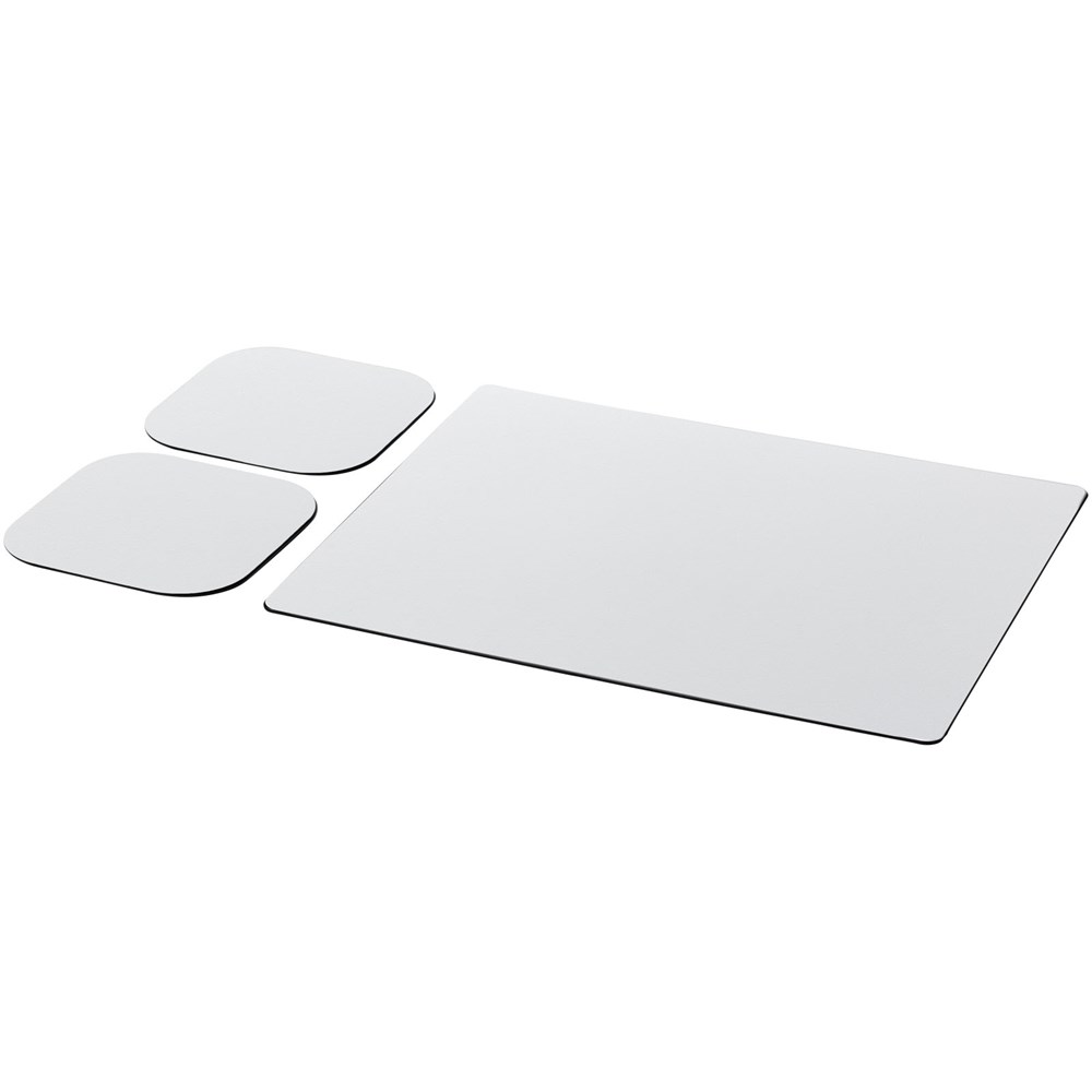 Brite-Mat® Promo-Set: Mousepad & Untersetzer für Events