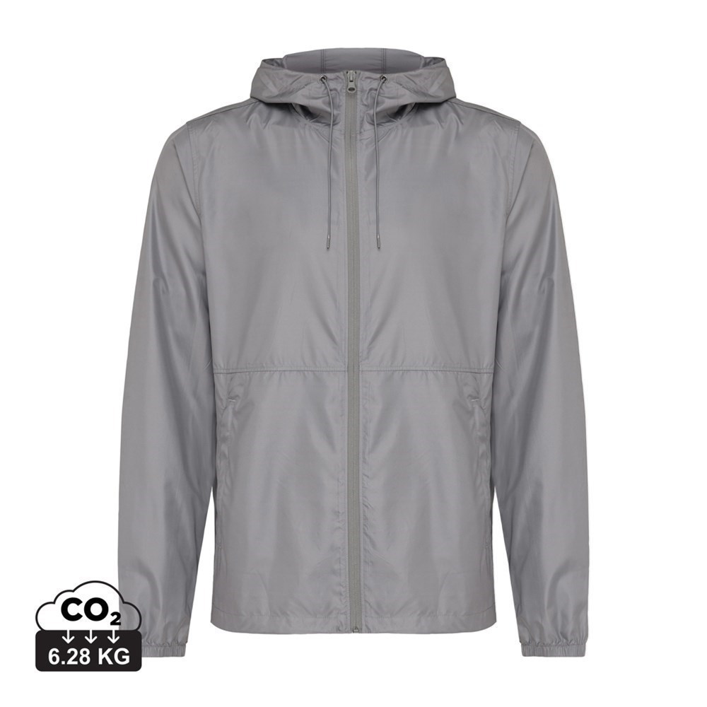 Logan Recycled Polyester Jacke Grau – Innovatives Werbegeschenk mit Logo