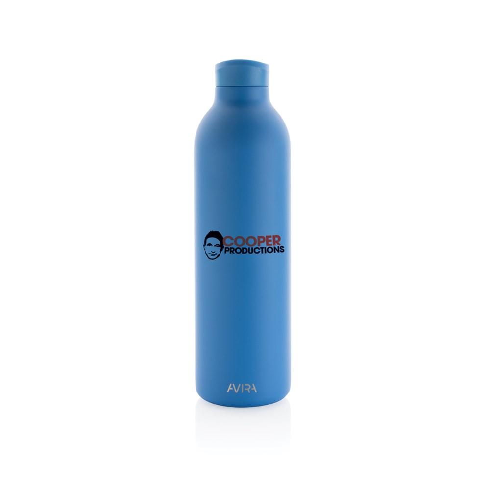 Avior RCS Edelstahlflasche 1L – Stilvolles Werbegeschenk mit Logo