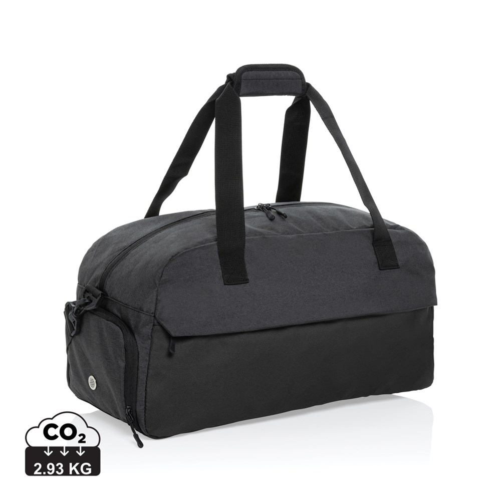 Kazu AWARE RPET Duffel-Bag für Fitness und Kurztrips – Ideales Werbegeschenk mit Logo