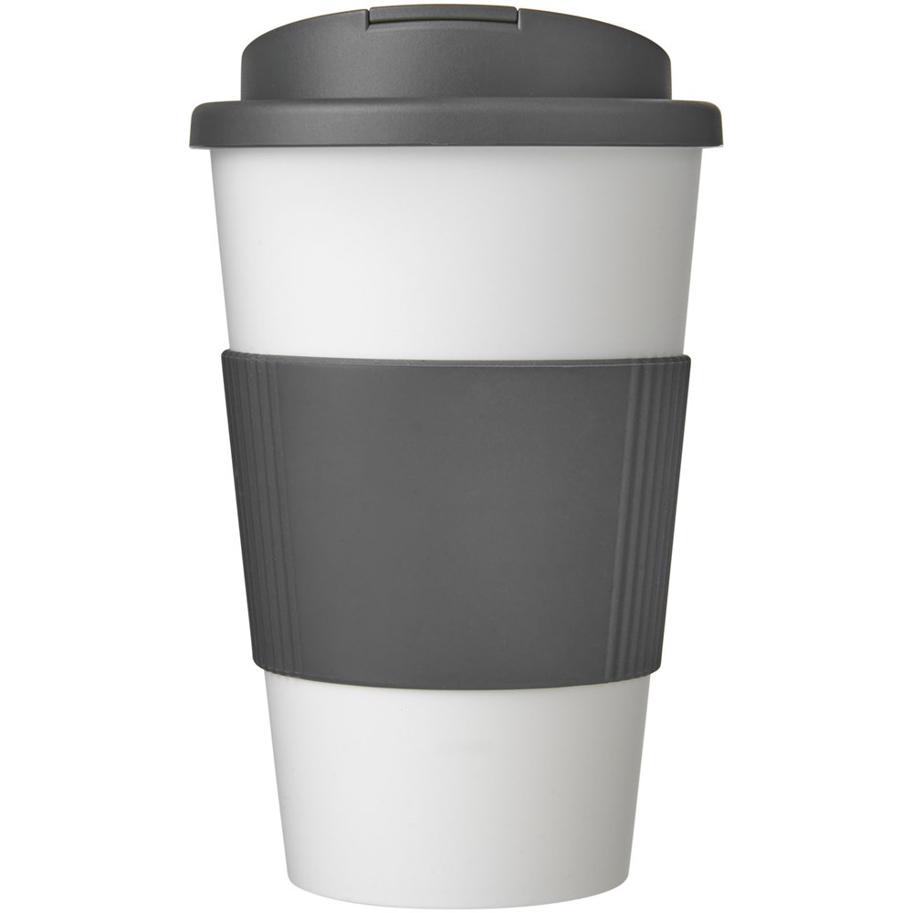 Americano® 350 ml Werbe-Isolierbecher mit Clip & Schutzring, Logo-fähig