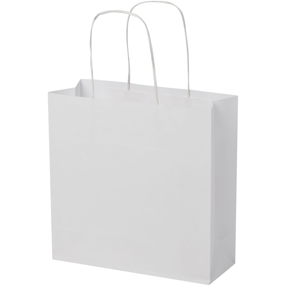 Kraftpapiertasche PURE, 120 g/m² – Individuelle Werbetasche für Events