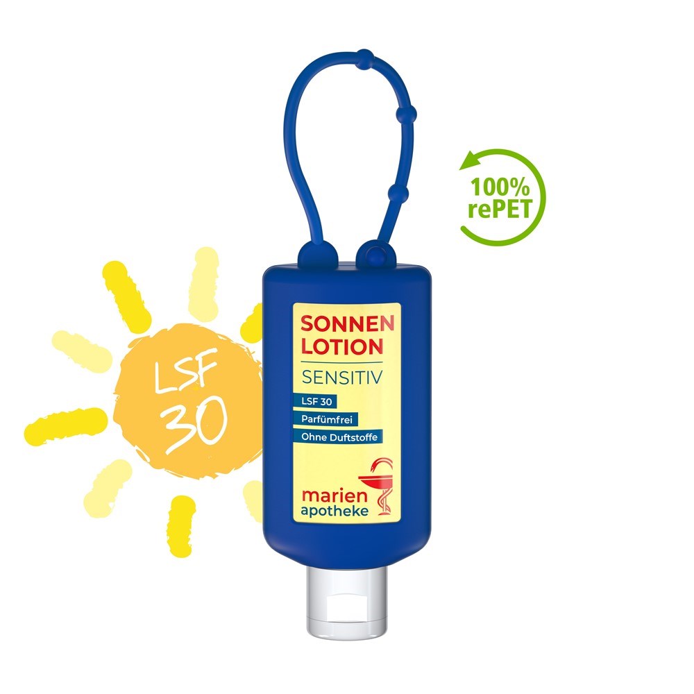 BlueClip Sonnenmilch LSF 30 - Praktisches Werbegeschenk mit Logo