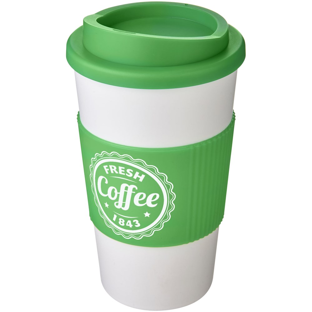 Americano® 350ml Isolierbecher mit Schutzring – Ideal für Events & Messen