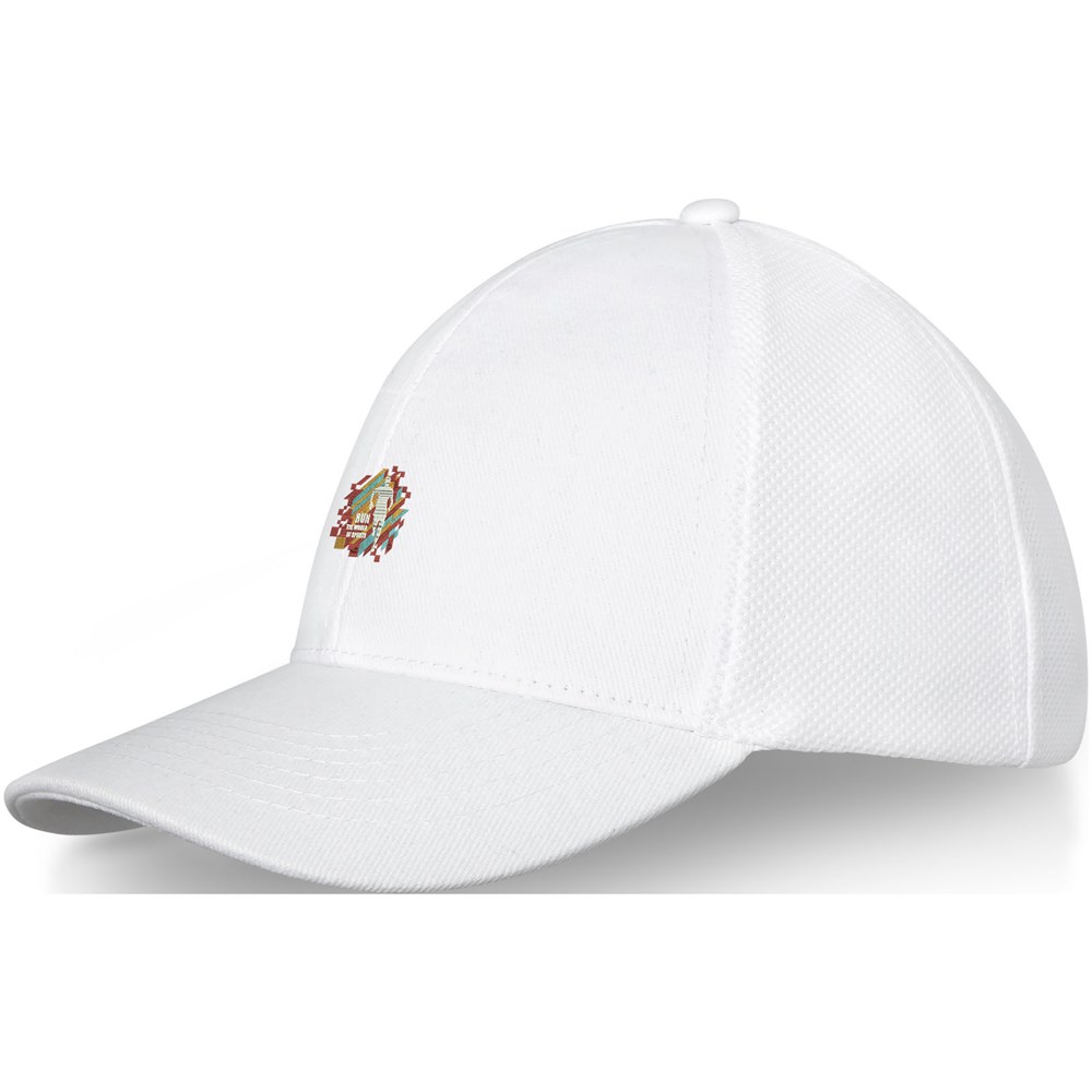 Drake 6-Panel Mesh Cap: Premium Baumwolltwill für Events & Werbegeschenke