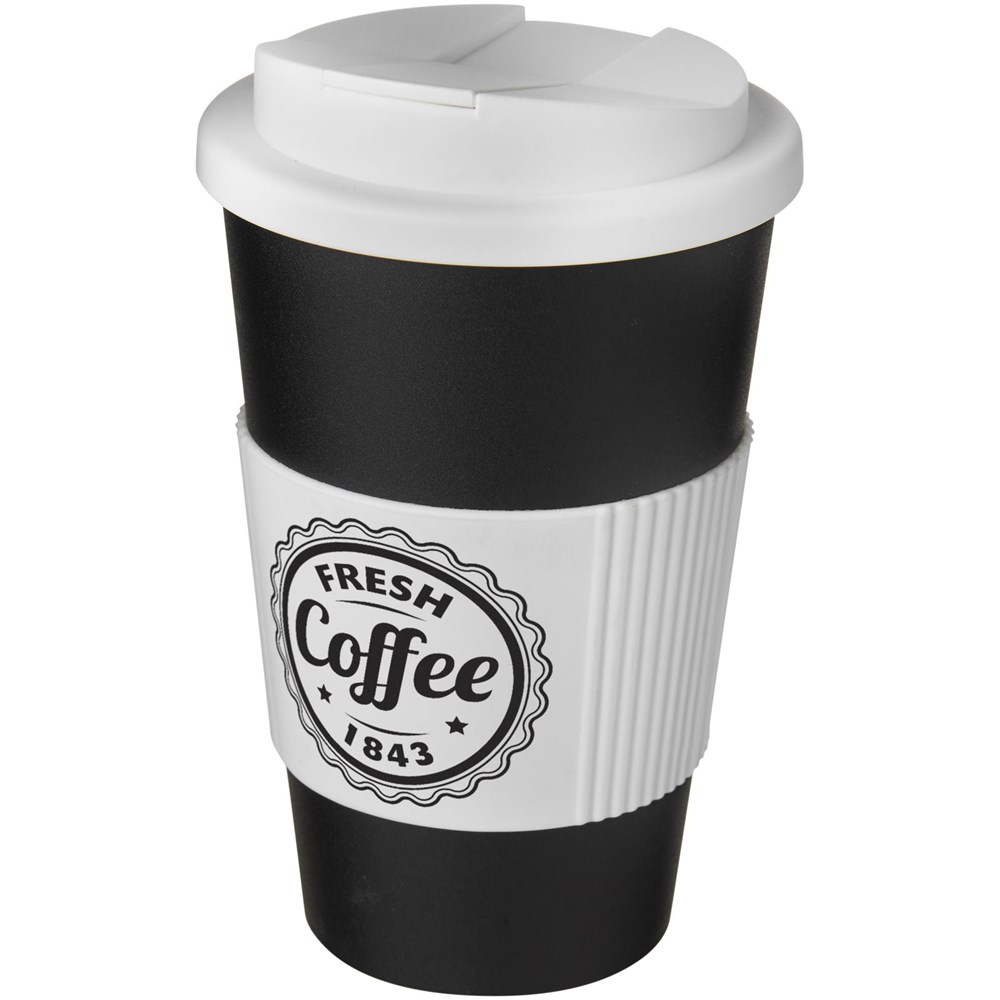 Americano® 350 ml Isolierbecher mit Clipverschluss – Perfektes Werbegeschenk