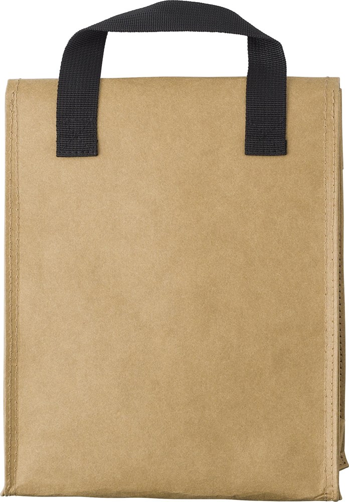 Kraftpapier Kühltasche Declan – Perfektes Werbegeschenk mit Logo, waschbar & praktisch