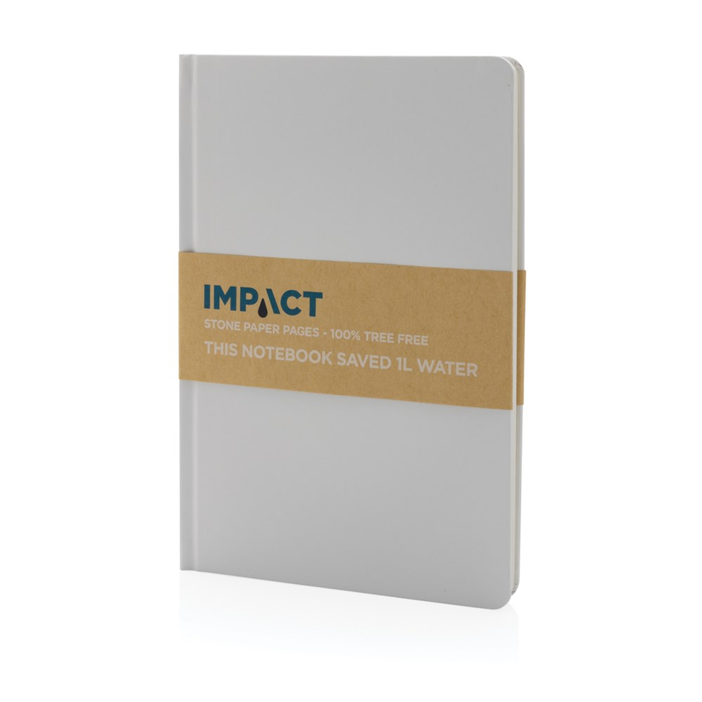 Impact Steinpaper Notizbuch A5 – Edles Eventgeschenk aus Mineralpapier