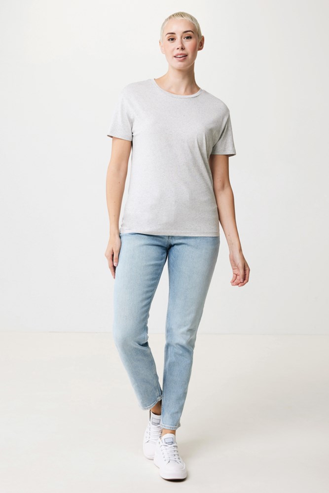 Iqoniq Yala Damen T-Shirt aus 70% Bio- und 30% recycelter Baumwolle – Perfektes Event-Werbegeschenk mit Logo