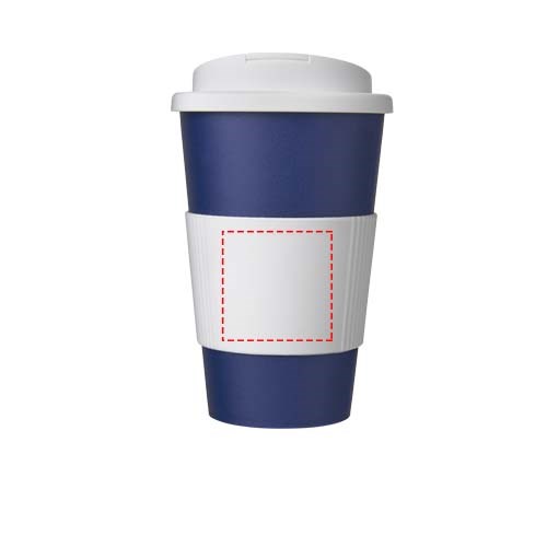 Americano® 350 ml Werbe-Isolierbecher mit Clip & Schraubverschluss