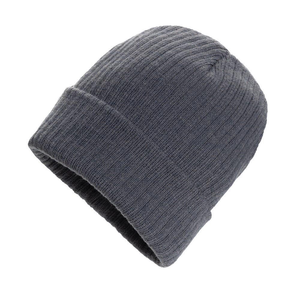 Pryor AWARE Polylana Beanie grau - Vielseitiges Werbegeschenk mit Logo