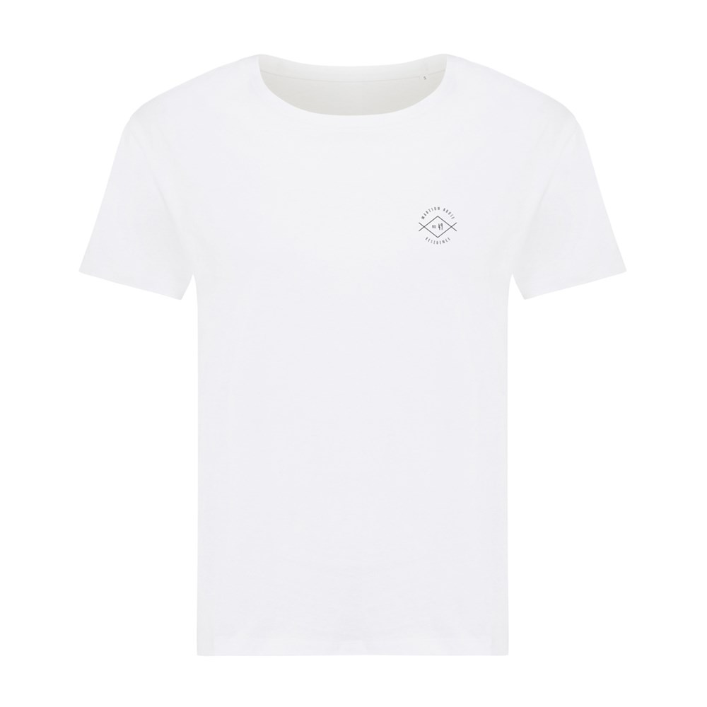 Iqoniq Yala Damen-T-Shirt Modern-Fit 100% Baumwolle - Ideales Event-Geschenk mit Logo