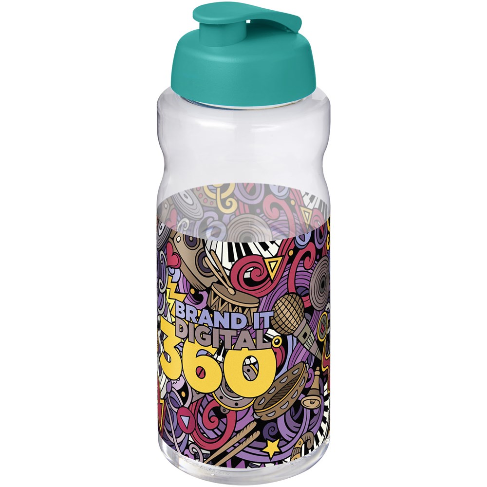 H2O Active® Recycle-PET Sportflasche 1L – Event-Geschenk mit Logo