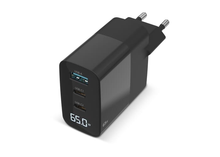 Sitecom 65W GaN Power Charger mit LED-Anzeige – Ideales Werbegeschenk für Events