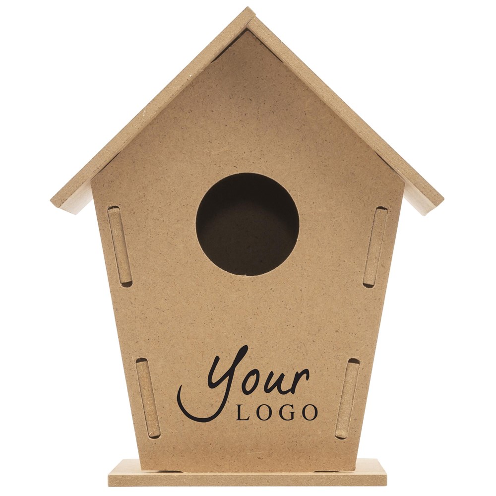 Vogelhaus 'Taylor' Holz Steck-Bausatz – Ideal für kreative Werbeartikel mit Logo