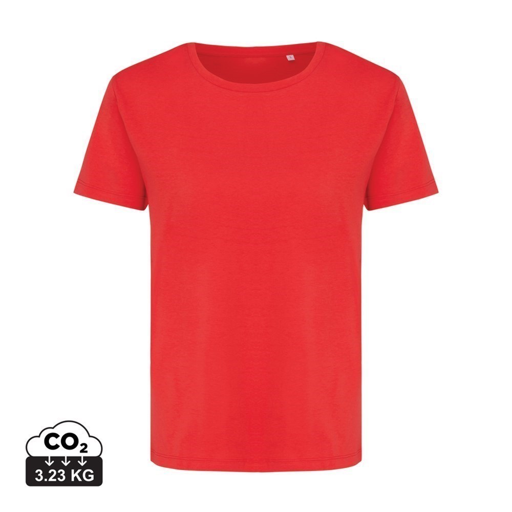 Iqoniq Yala Damen T-Shirt aus recycelter Baumwolle – Modern-Fit Werbegeschenk mit Logo