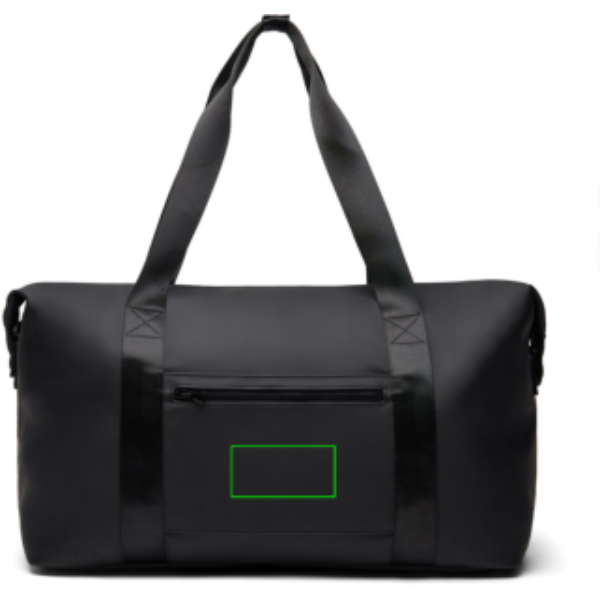 Standskizze: Druckverfahren Digital Transfer auf Position „Artikel Vorderseite unten“ – VINGA Baltimore RCS 24h Wochenendtasche mit Logo bedrucken