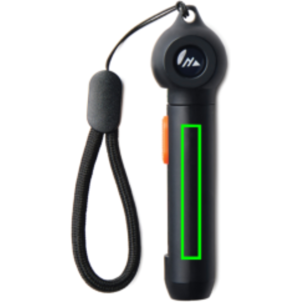 Standskizze: Druckverfahren Tampondruck auf Position „Artikel Rückseite (max. 7 x 45 mm)“ – Nordic Drift Trial RCS Infinity Pocket-Pen mit Kompass, Tampondruck