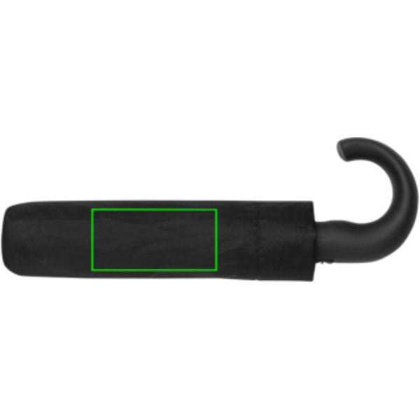 Standskizze: Druckverfahren Digital Transfer auf Position „Hülle (max. 80 x 40 mm)“ – XD Xclusive KENTO URBAN 21'' Automatik-Taschenschirm aus RPET mit AWARE™ – bedruckbar