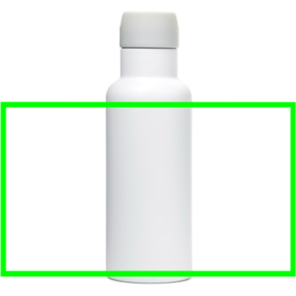 Standskizze: Druckverfahren 360°-Rundum-Lasergravur auf Position „Artikel“ – VINGA Balti Thermosflasche 500 ml — doppelwandig, vakuumisoliert, mit Logo veredelbar