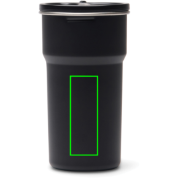 Standskizze: Druckverfahren Lasergravur auf Position „Artikel Vorderseite“ – VINGA Parks Becher-Set 4-teilig, 250 ml, RCS-Edelstahl recycelt