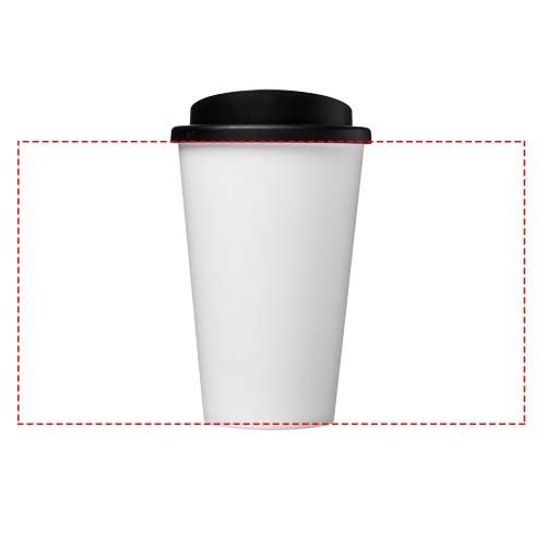 Standskizze: Druckverfahren 360 Digitaldruck auf Position „Becher (max. 236 x 132 mm)“ – Keswick Set Novella Brontë Notizbuch und Americano Becher