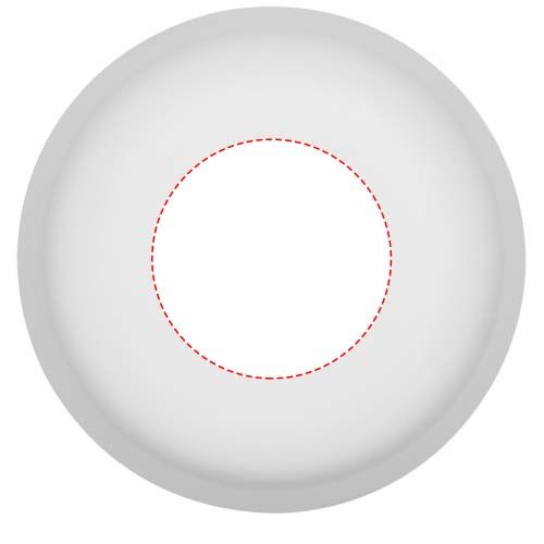 Standskizze: Druckverfahren Digital-Sticker auf Position „Oberseite (max. Ø 40 mm)“ – Alya Wiederaufladbare dimmbare Tischlampe mit 3 Lichtmodi