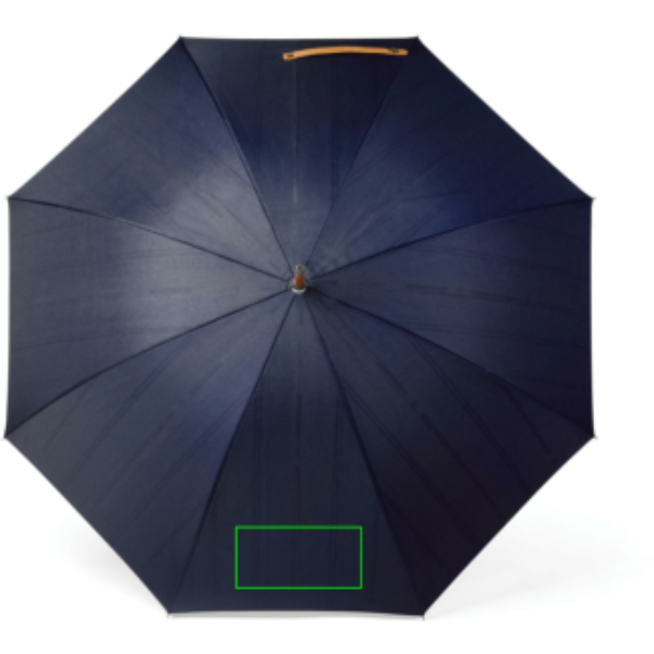 Standskizze: Druckverfahren Digital Transfer auf Position „Regenschirm (max. 200 x 100 mm)“ – VINGA Bosler AWARE Regenschirm 23 Zoll aus recyceltem PET