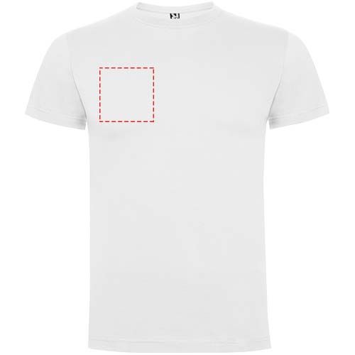 Standskizze: Druckverfahren Siebdruck auf Position „rechte Brust“ – Dogo 165 g/m² Premium T-Shirt für Herren