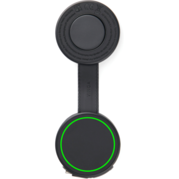 Standskizze: Druckverfahren CO2 Gravur auf Position „Artikel Innenseite (max. 50 x 50 mm)“ – VINGA Baltimore 2-in-1 Wireless Charger 15W aus recyceltem ABS/PU
