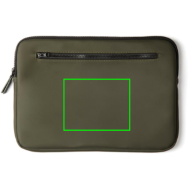 Standskizze: Druckverfahren Digital Transfer auf Position „Artikel Rückseite“ – VINGA Baltimore Laptoptasche 15 Zoll – wasserabweisend, SMETA-auditiert, bedruckbar