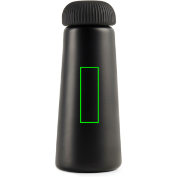 Standskizze: Druckverfahren Tampondruck auf Position „Artikel Vorderseite Mitte (max. 20 x 60 mm)“ – VINGA Erie 450 ml Vakuumflasche aus RCS-recyceltem Edelstahl