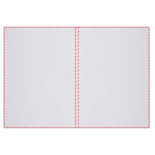 Standskizze: Druckverfahren Digitaldruck auf Papier auf Position „Gesamter Außenumschlag (max. 302 x 210 mm)“ – Novella Austen A5 Softcover Notizbuch– 50 Blatt liniert
