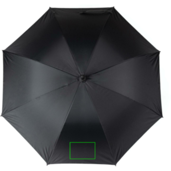 Standskizze: Druckverfahren Digital Transfer auf Position „Regenschirm (max. 180 x 120 mm)“ – Vinga Baltimore AWARE RPET 23 Zoll Regenschirm mit Logo bedruckbar
