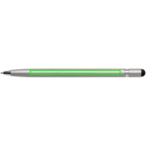 Standskizze: Druckverfahren Lasergravur auf Position „Schaft“ – Metallstift XD Collection P610 mit Stylus, Dokumental-Mine und Lasergravur