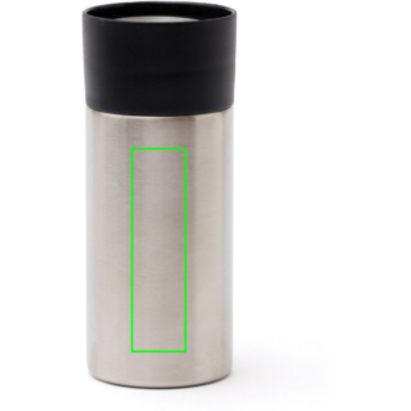 Standskizze: Druckverfahren Tampondruck auf Position „Artikel Vorderseite“ – VINGA Otis Thermo-Becher to go, 300 ml, 18/8-Edelstahl, mit Logo gravierbar