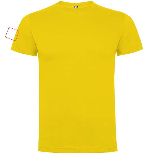 Standskizze: Druckverfahren Stick fix auf Position „rechter Bizeps“ – Dogo 165 g/m² Premium T-Shirt für Herren
