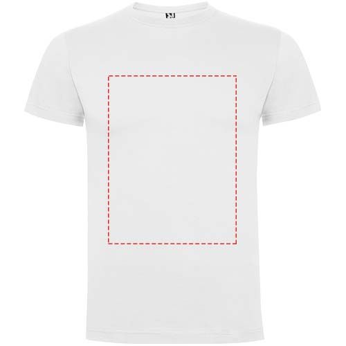 Standskizze: Druckverfahren Siebdruck auf Position „Vorderseite großflächig“ – Dogo 165 g/m² Premium T-Shirt für Herren