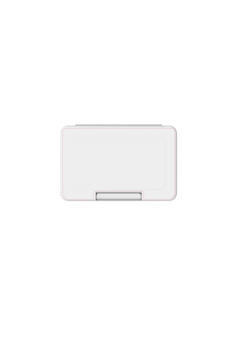 Standskizze: Druckposition „Deckel (max. 99×63 mm)“ – Notfall-Set Pflaster Box – Pflasteretui mit 8 Pflastern